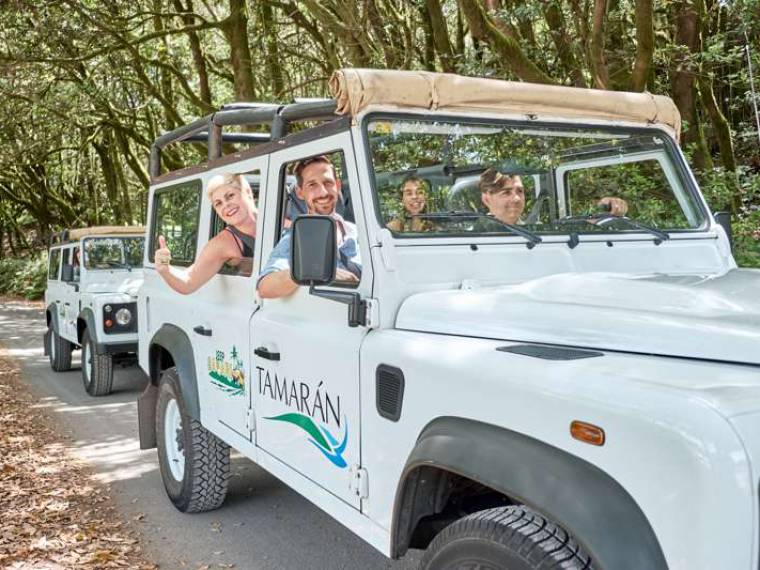 Jeep Safari de excursión en la Gomera